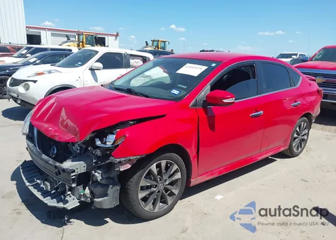 2019 Nissan Sentra Sr из США, поврежденный, VIN 3N1AB7AP7KY450842